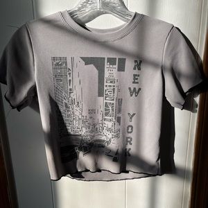 Soft Grey Women’s Top